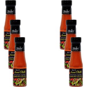 2BSlim | Sweet Chilisaus | 6 stuks | 6 x 250 ml