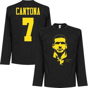 Cantona Silhouette Longsleeve T-Shirt - S