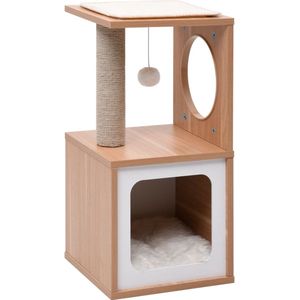 vidaXL-Kattenkrabpaal-met-sisal-krabmat-60-cm