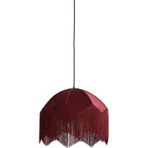 Light & Living Hanglamp Malacia - Donkerrood - Ø40cm - Modern - Hanglampen Eetkamer, Slaapkamer, Woonkamer