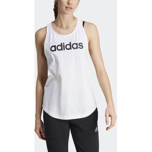 adidas Sportswear LOUNGEWEAR Essentials Loose Logo Tanktop - Dames - Wit- L