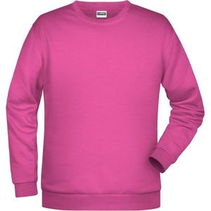 James And Nicholson Heren Basis Sweatshirt (Roze)