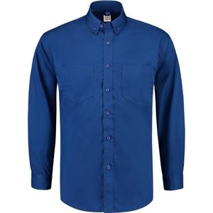 Tricorp 701004 Werkhemd Lange Mouw Basis - Koningsblauw - S