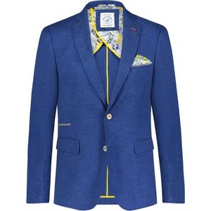 AFNF | Blazer blue linen look brasil | Heren | Blue | | 52
