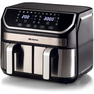 Ariete 4625/00 Dubbel 9 l Vrijstaand 2100 W Heteluchtfriteuse Roestvrijstaal