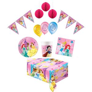 Maakmijnkindblij - Disney Princess - Feestpakket - Kinderfeest - 8 personen