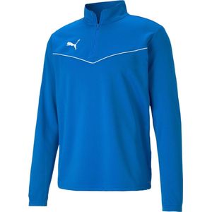 Puma Puma Teamrise 1/4 Zip Sporttrui - Maat M  - Mannen - blauw