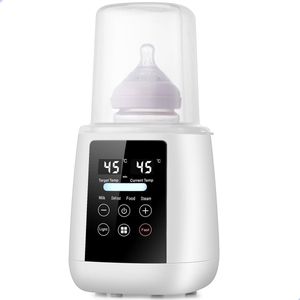 Speedy Solutions - Flessenwarmer - 2024 - Babyflessen - Babyvoeding - LED-display - Snelle Opwarming - Ontdooien - Steriliseren - Wit/Zwart - Handleiding