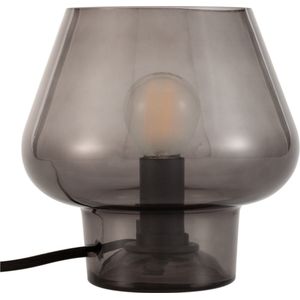 Pauleen Crystal Gleam Tafellamp - E14 - 20W - Grijs Rookglas