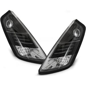 Achterlichten FIAT GRANDE PUNTO 09 05-09 ZWART LED