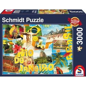 Rio de Janeiro - Legpuzzel - 3000 Stukjes