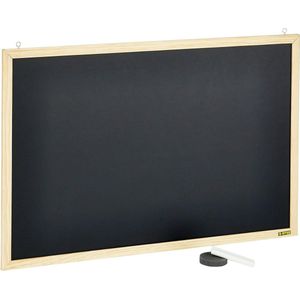 , Blackboard Basic, krijtbord met grenen frame, 60x40cm