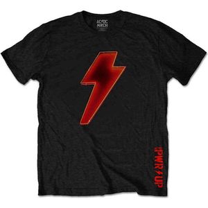 AC/DC - Bolt Logo Heren T-shirt - M - Zwart