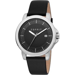 Esprit Heren Horloge ES1G160L0015 analoog met leren armband