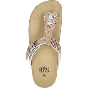 SUB55 Meiden Slippers Meiden Slippers - Champagne - Maat 34