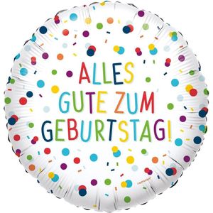 Amscan Folieballon Alles Gute Zum Geburtstag Junior 25 Cm