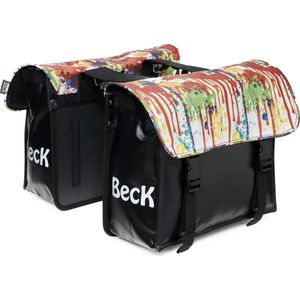 BECK Mini BECK Mini - Dubbele Fietstas - Kinderen - Drippy - 20 Liter