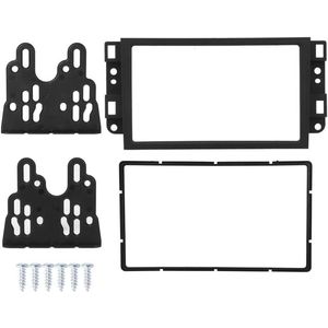 Fascia Panel for Chevrolet Captiva/Lova - 2 DIN Radio DVD Player Mount (Black)