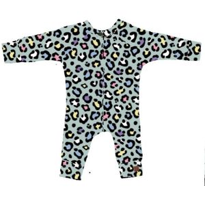 Onesie  panter mint