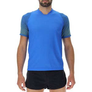 Uyn Running Exceleration Aernet T-shirt Met Korte Mouwen Blauw M Man