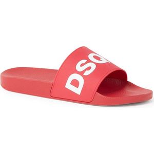 Dsquared2 Badslipper met logo - Rood - 40