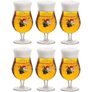 La Chouffe - Bierglazen - 330 ml - 6 Stuks
