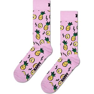 Happy Socks Sokken Ananas Sokken Lila - Maat 41-46