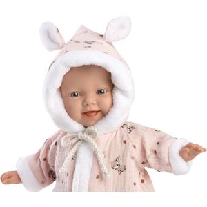 Llorens mini babypopje soft body Baby Smile met speen 31 cm