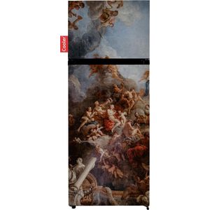 COOLER MEDIUM-FBARO Combi Top Koelkast, F, 164+41l, Baroque Front