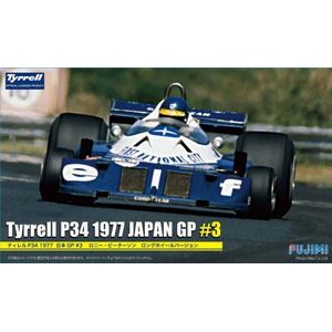 1:20 Fujimi 09090 Tyrrell P34 - Japan Grand Prix #3 Wide Tread - Peterson Plastic Modelbouwpakket