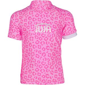JUJA - UV Zwemshirt voor meisjes - korte mouwen - Leopard - Roze - maat 86-92cm