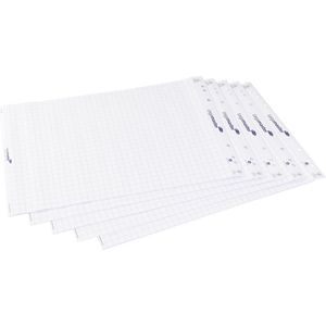 Flipoverpapier legamaster ruit 20vel | Doos a 5 stuk