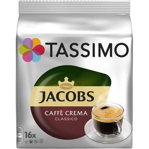 Tassimo - Jacobs Caffè Crema Classico - 5x 16 T-Discs
