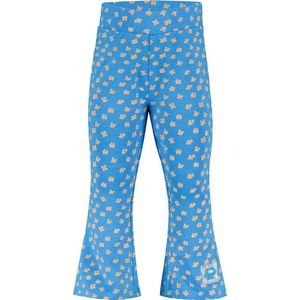 4PRESIDENT Flared pants meisje - minimal flower - Maat 86 - Flared broek meisjes