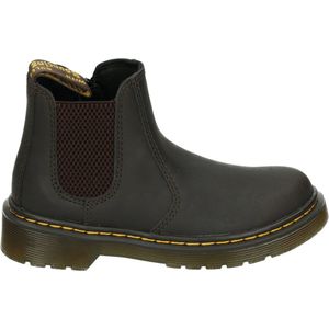 Dr. Martens 2976 J DARK BROWN - Half-hoog - Kleur: Bruin - Maat: 28