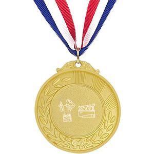 Akyol - timmerman medaille goudkleuring - Beroepen - mijn favoriete collega - beste timmerman - bouwvakker cadeau - hamer - zaag - huis - verfkwast