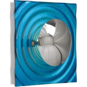 Linea Verdace - Wandlamp Onda - Blauw + Chroom