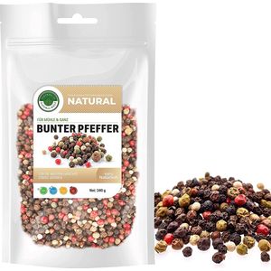 Natural Welt - mix peper - 340 gram - FAMILY SIZE - kruiden & specerijen