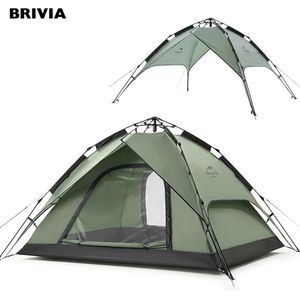 Brivia Tent - Outdoor - Groen - 4 Persoons - Makkelijk Opzetbaar - Camping - Festival