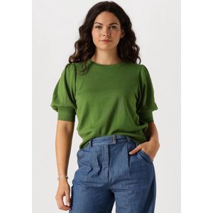 Minus Knitted Top Tops & T-shirts Dames - Groen - Maat M