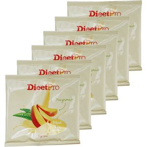 Dieet Pro | Shake | Mango | 6 Stuks | 6 x 22 g