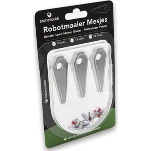 To the South® Robotmaaier Mesjes staal geschikt voor Honda Miimo HRM 40 Live - 60 stuks