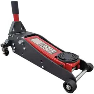 Aluminium garagekrik 1,5 Ton-Luxe aluminium garagekrik met dubbele perscilinders en 1,5 ton hefcapaciteit