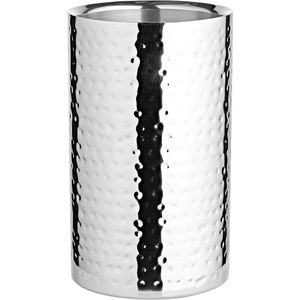 Flessenkoeler van roestvrij staal - dubbelwandig - 20 cm