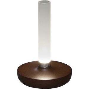 Tafellamp draadloos Biarritz | 1 lichts | roestvrij staal | dimbaar | 20,5 cm | bureau / tafellamp | modern / sfeervol design