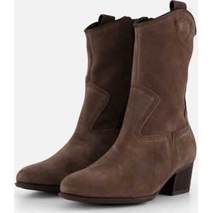 Gabor Cowboylaarzen taupe Suede - Dames - Maat 41.5