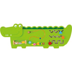 Viga Toys - Wandspeelbord Krokodil