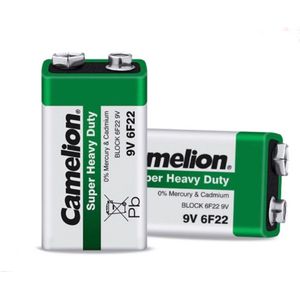 Camelion ZINK KOOLSTOF E-BLOK 9V-400mAh (1st/krimp)