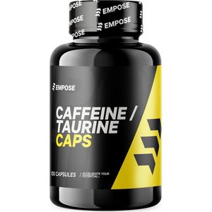 Empose Nutrition Cafeïne / Taurine Caps - Pre-Workout - 100 capsules