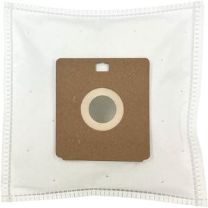 Stofzuigerzakken Unibag Plus Small 22 x 22 cm -10 stuks- | Made in Europe | Passend in o.a. AEG Smart 300 > 399, Dirt Devil, Electrolux Ingenio, Samsung SC serie, Tristar NK-191, Zanussi ZAN2200, ZAN3400, ZAN3700, Blokker NE01 | Multaparts® huismerk